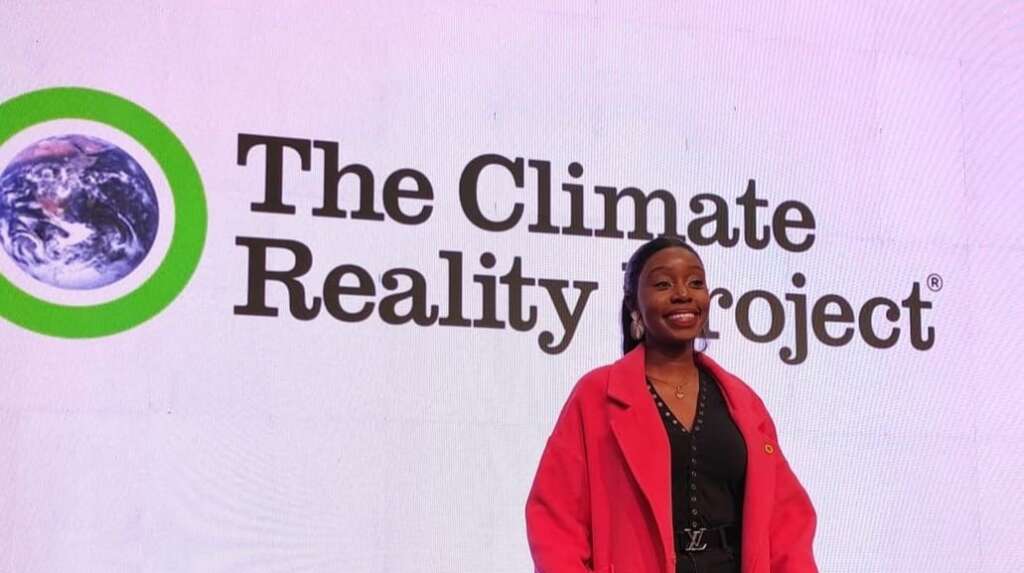 The Institute of Public Policy and Diplomacy Research representative at the Climate Reality Leadership Corps training held in Nairobi, Kenya which was organized by The Climate Reality Project