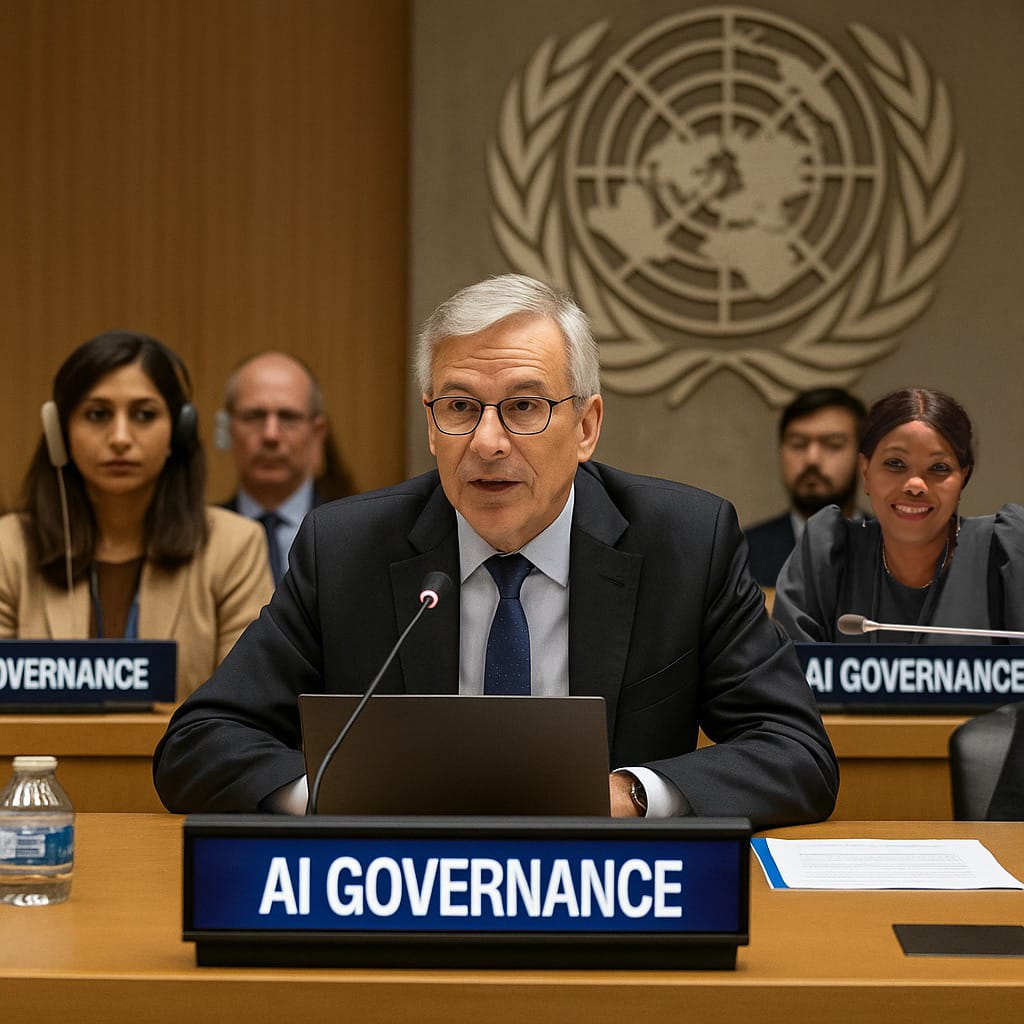 Framework for AI governance resolution ( A/RES/79/325) adopted August 26,2025
