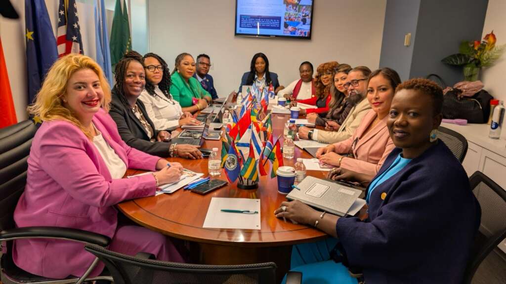 The Institute of Public Policy and Diplomacy Research conducting the Peacebuilding training at the IPPDR headquarters in New York city